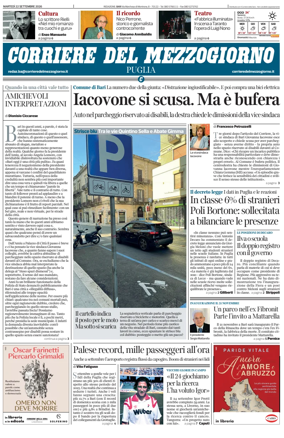 Cover of Corriere del Mezzogiorno (Puglia)