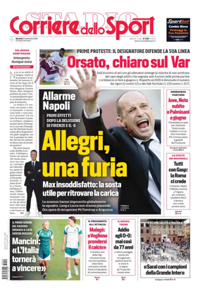 Cover of Corriere dello Sport (Nazionale)
