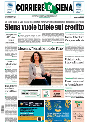 Cover of Corriere di Siena