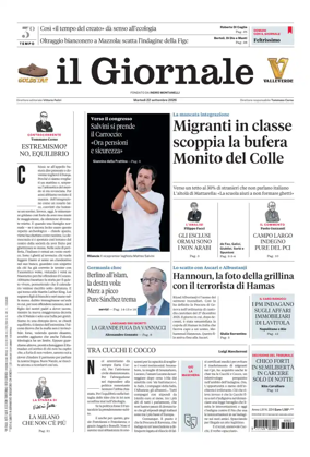 Cover of Il Giornale (Italy)
