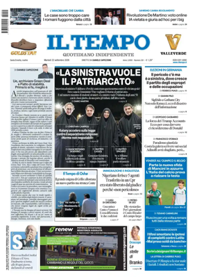 Cover of Il Tempo (Nazionale)