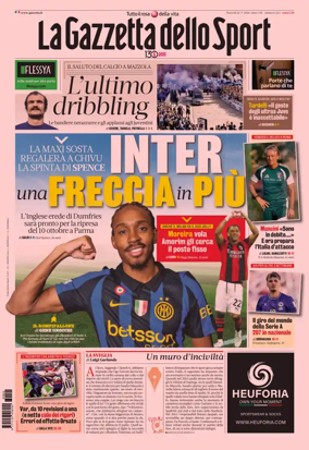 Cover of La Gazzetta dello Sport - Napoli