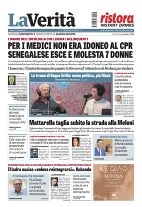 Cover of La Verita (Italia)
