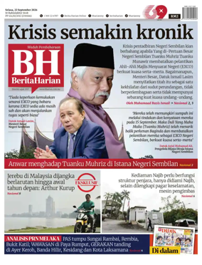 Cover of Berita Harian