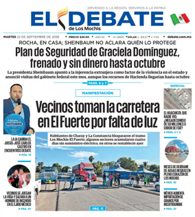 Cover of El Debate de Los Mochis