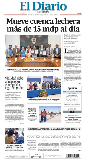 Cover of El Diario de Delicias