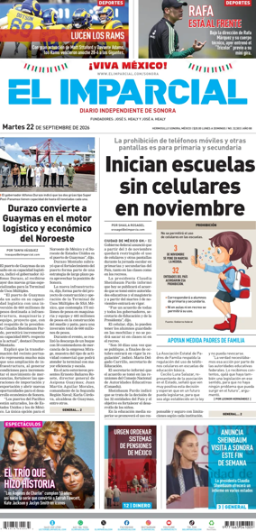 Cover of El Imparcial
