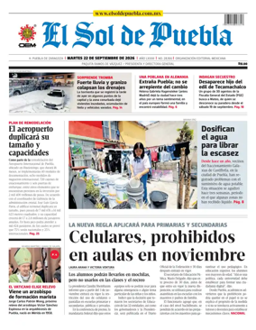 Cover of El Sol de Puebla