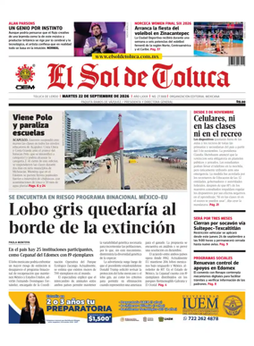 Cover of El Sol de Toluca