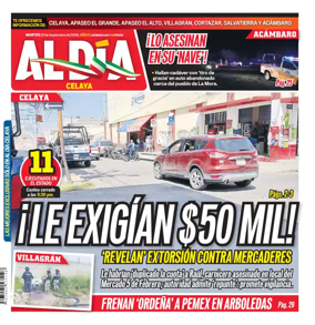 Cover of Periodico Al Dia (Celaya)