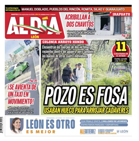 Cover of Periodico Al Dia (Leon)