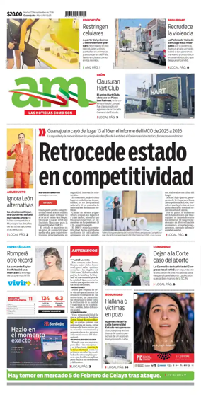 Cover of Periodico AM (Leon)