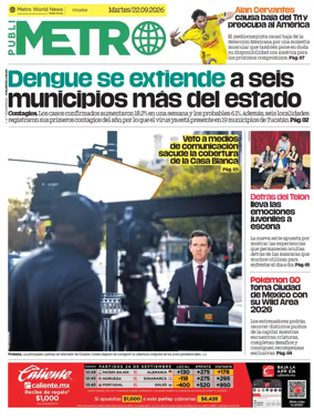 Cover of Publimetro Merida
