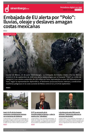 Cover of Sin Embargo destacadas