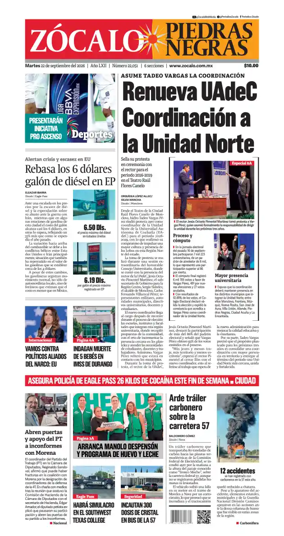 Cover of Zocalo Piedras Negras