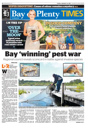Cover of Bay of Plenty Times
