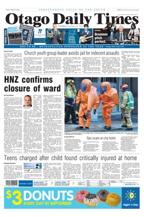 Cover of Otago Daily Times