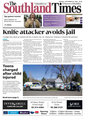 Cover of The Southland Times
