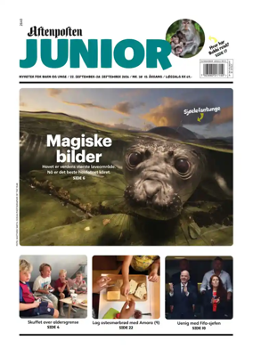 Cover of Aftenposten Junior