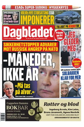 Cover of Dagbladet