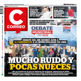 Cover of Diario Correo