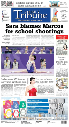 Cover of Daily Tribune (Philippines)