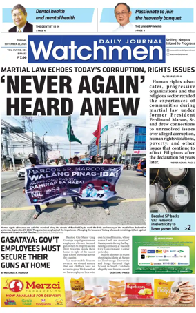 Cover of Watchmen Daily Journal
