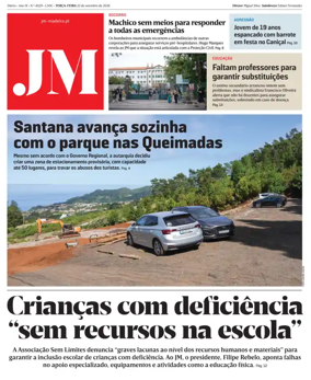 Cover of Jornal Madeira