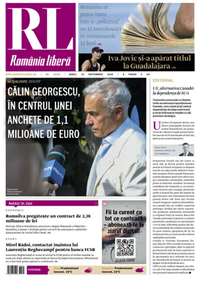 Cover of Romania Libera