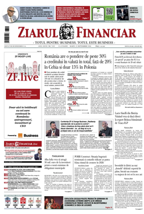 Cover of Ziarul Financiar