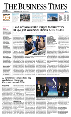 Cover of The Business Times