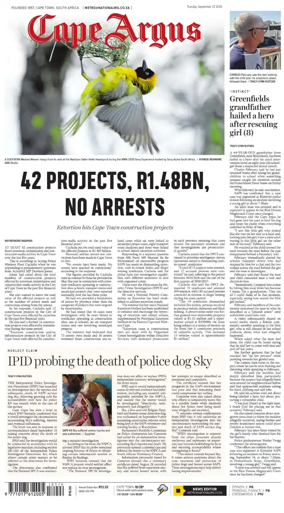 Cover of Cape Argus (PM Edition)