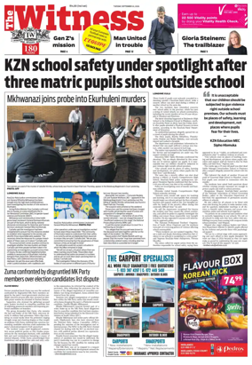 Cover of The Witness (South Africa)