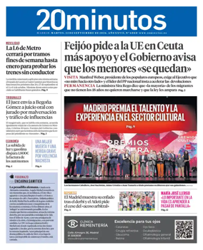 Cover of 20 Minutos Madrid