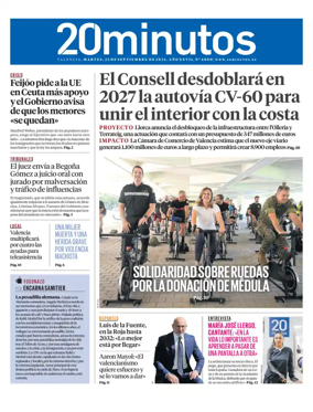 Cover of 20 Minutos Valencia