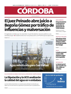 Cover of Diario Cordoba