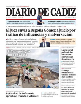 Cover of Diario de Cadiz