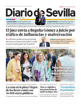 Cover of Diario de Sevilla