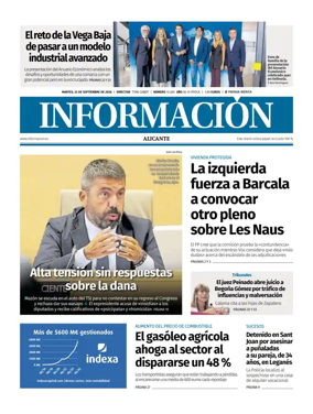 Cover of Diario Informacion