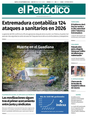 Cover of El Periodico Extremadura