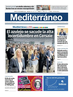 Cover of El Periodico Mediterraneo
