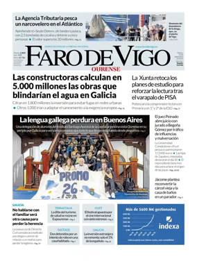 Cover of Faro de Vigo (Ourense)