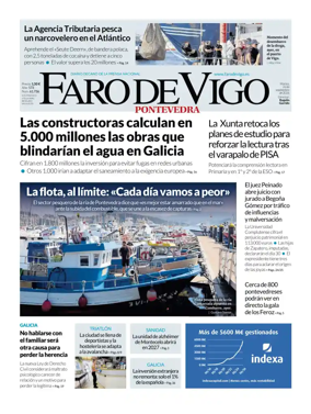 Cover of Faro de Vigo (Pontevedra)