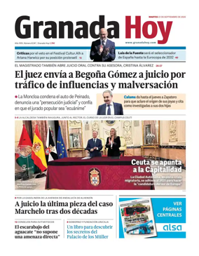 Cover of Granada Hoy