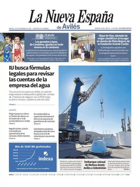 Cover of La Nueva Espana (Aviles)