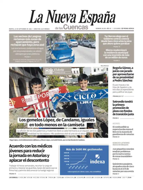 Cover of La Nueva Espana (Cuencas)