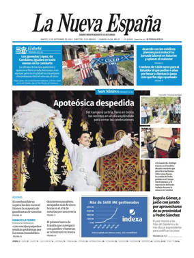 Cover of La Nueva Espana (Oviedo)