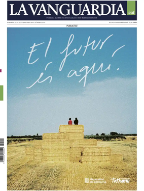 Cover of La Vanguardia (Catalonia - 1st edition)