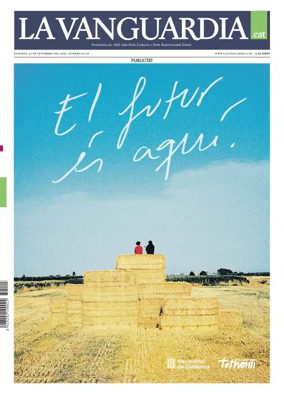 Cover of La Vanguardia (Catala)