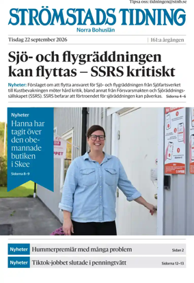 Cover of Stromstads Tidning